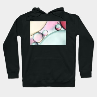 Aqua Fresh Bubble Abstract Hoodie